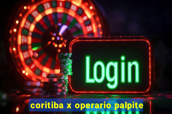 coritiba x operario palpite